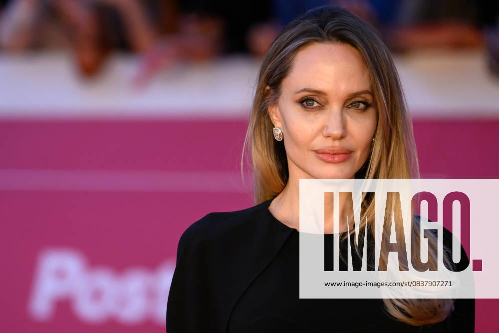 Angelina Jolie attends the Couture red carpet during the 20th Rome Film Festival at Auditorium Parco della Musica in Rome (Italy), October 18, 2025. Rome Italy - ZUMAi110 20251018_zna_i110_312