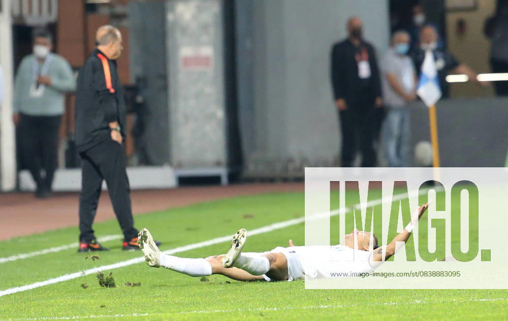 Kasimpasa v Galatasaray - Turkish Super Lig ISTANBUL, TURKEY - OCTOBER 4: Yusuf Erdogan (11) of Kasimpasa celebrates after scoring a goal during the Turkish Super Lig match between Kasimpasa and Galatasaray, at Recep Tayyip Erdogan Stadium on October 4, 2020 in Istanbul, Turkey. Istanbul Turkey. Editorial use only. Please get in touch for any other usage.