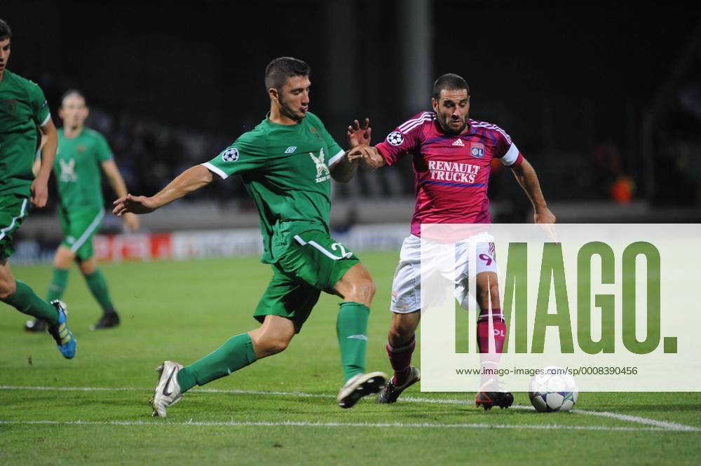Lisandro (lyon) contre Salvatore Bocchetti (rubin kazan) Olympique Lyon vs. Rubin Kazan xFredericChambertxPanx