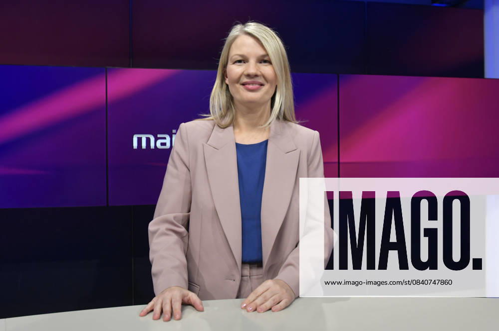 Annett Meiritz in der ARD-Talkshow maischberger im Studio Berlin Adlershof. Berlin