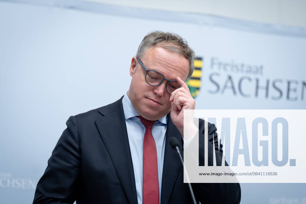 2. Mittelständischer Stahlgipfel Vertretung Sachsen beim Bund, Berlin, Mario Voigt, Ministerpräsident, Thüringen Berlin Berlin GER