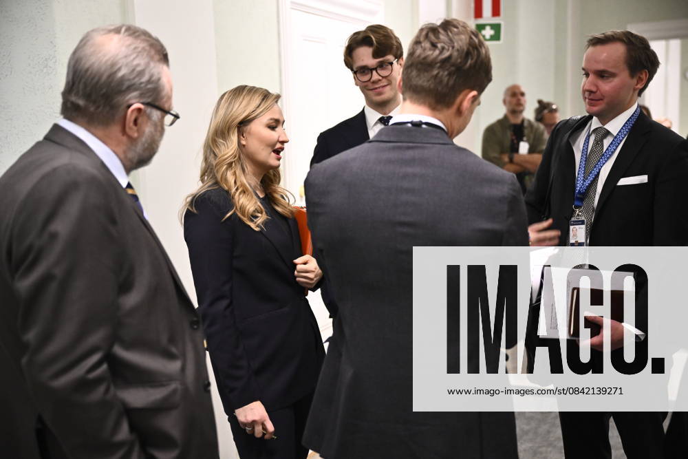 STOCKHOLM, SWEDEN 20251204 Energy and Industry Minister Ebba Busch KD arrives at the Riksdag Committee on Industry STOCKHOLM SWEDEN