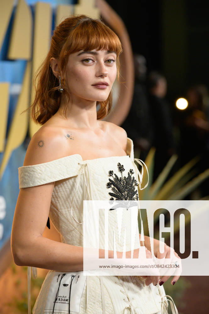 Fallout Premiere - Los Angeles, USA LOS ANGELES, USA. December 08, 2025: Ella Purnell at the season 2 premiere of Fallout at the Academy Museum. Los Angeles CA USA