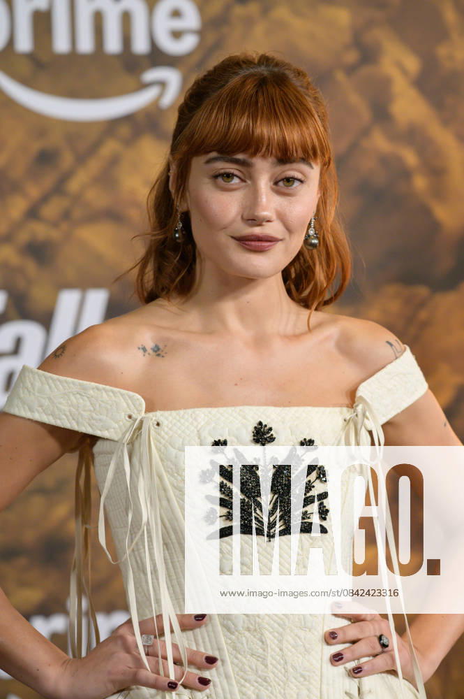 Fallout Premiere - Los Angeles, USA LOS ANGELES, USA. December 08, 2025: Ella Purnell at the season 2 premiere of Fallout at the Academy Museum. Los Angeles CA USA