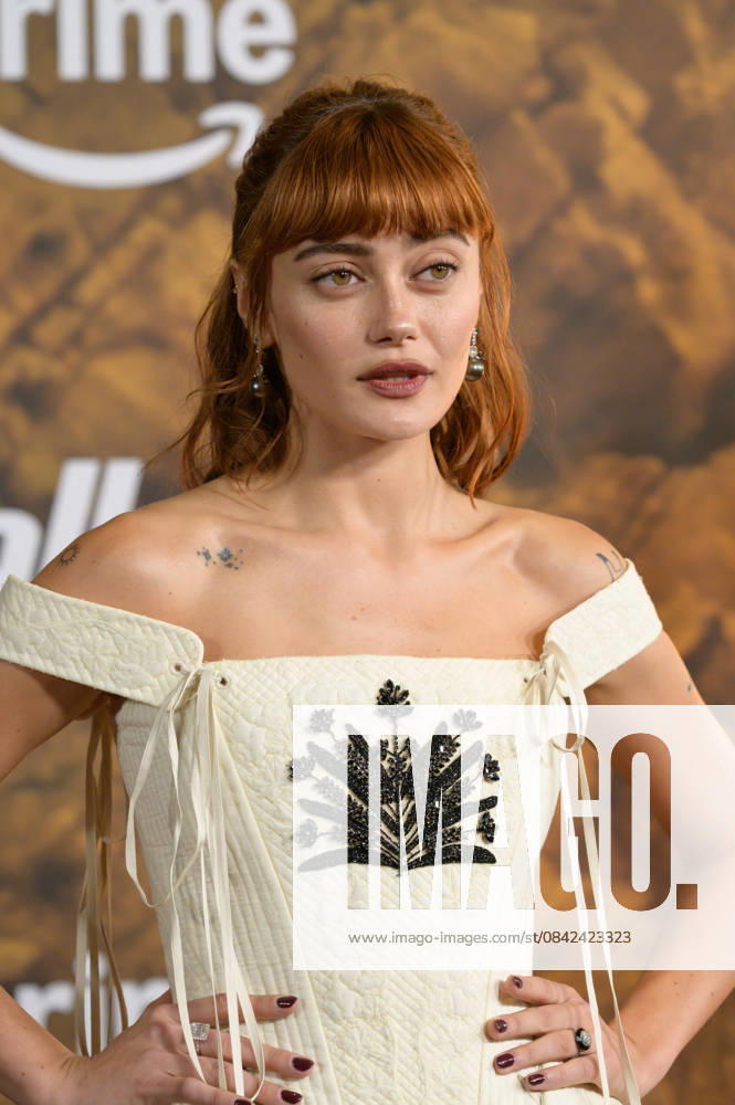 Fallout Premiere - Los Angeles, USA LOS ANGELES, USA. December 08, 2025: Ella Purnell at the season 2 premiere of Fallout at the Academy Museum. Los Angeles CA USA
