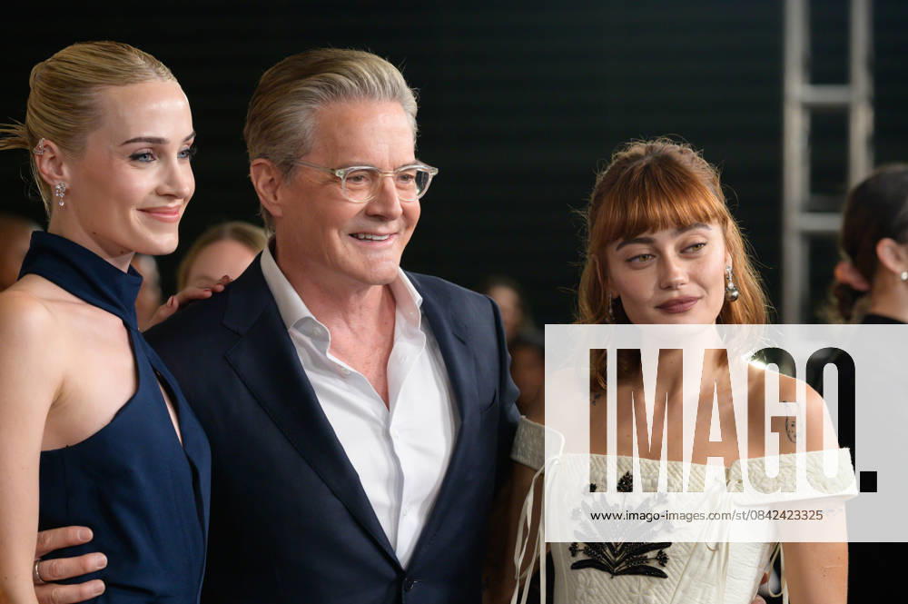 Fallout Premiere - Los Angeles, USA LOS ANGELES, USA. December 08, 2025: Annabel O Hagan, Kyle MacLachlan & Ella Purnell at the season 2 premiere of Fallout at the Academy Museum. Los Angeles CA USA