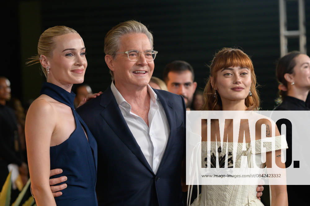 Fallout Premiere - Los Angeles, USA LOS ANGELES, USA. December 08, 2025: Annabel O Hagan, Kyle MacLachlan & Ella Purnell at the season 2 premiere of Fallout at the Academy Museum. Los Angeles CA USA