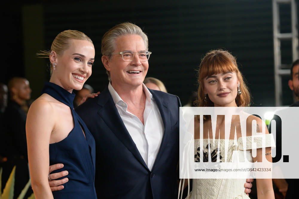 Fallout Premiere - Los Angeles, USA LOS ANGELES, USA. December 08, 2025: Annabel O Hagan, Kyle MacLachlan & Ella Purnell at the season 2 premiere of Fallout at the Academy Museum. Los Angeles CA USA
