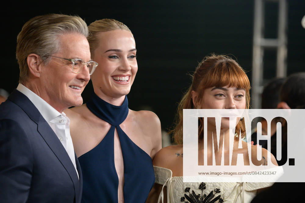 Fallout Premiere - Los Angeles, USA LOS ANGELES, USA. December 08, 2025: Annabel O Hagan, Kyle MacLachlan & Ella Purnell at the season 2 premiere of Fallout at the Academy Museum. Los Angeles CA USA