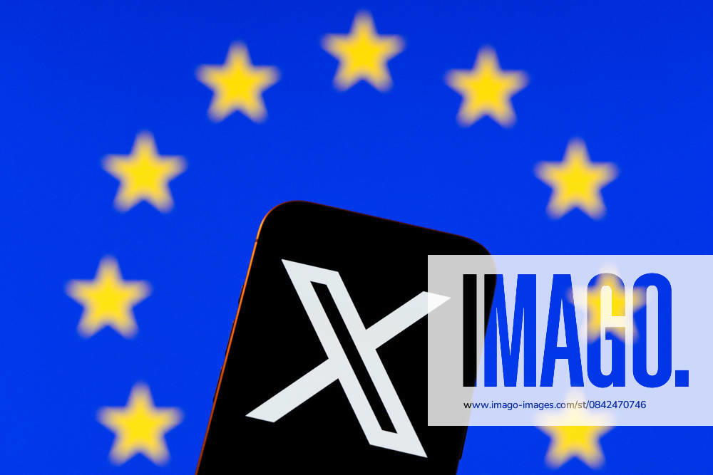 Elon Musk s X Bans European Commission From Making Ads After 120 Million Euro Fine The X logo is seen on a mobile phone screen in this illustration photograph taken in Warsaw, Poland on 2025, 9 December. Warsaw Poland
