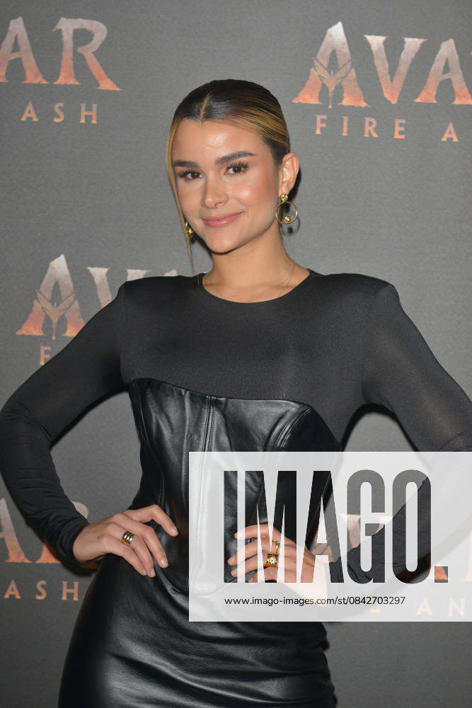 MIAMI, FLORIDA - DECEMBER 12: Clarissa Molina attends the Miami Special Screening of Avatar: Fire and Ash at AMC Sunset Place 24 in Miami, Florida on December 12, 2025.