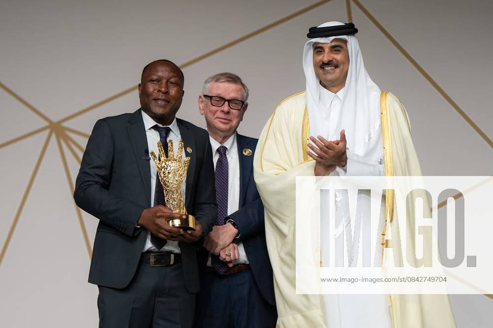 The Emir of the State of Qatar, Tamim bin Hamad Al Thani, attended the ninth edition of the Sheikh Tamim bin Hamad Al Thani International Anti-Corruption Excellence Award The Emir of the State of Qatar, Tamim bin Hamad Al Thani, attended the ninth edition of the Sheikh Tamim bin Hamad Al Thani International Anti-Corruption Excellence Award ceremony and honored the winners. Doha, Qatar, December 14, 2025. Photo by Emiri Diwan Office Doha Doha Qatar 141225_Qatar_QPO_00(11)