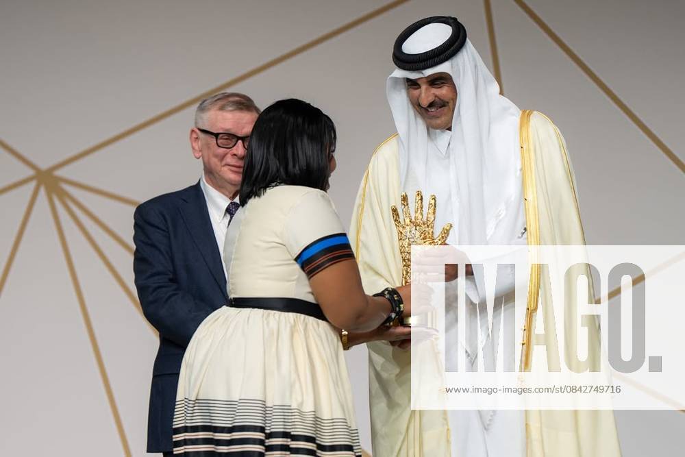 The Emir of the State of Qatar, Tamim bin Hamad Al Thani, attended the ninth edition of the Sheikh Tamim bin Hamad Al Thani International Anti-Corruption Excellence Award The Emir of the State of Qatar, Tamim bin Hamad Al Thani, attended the ninth edition of the Sheikh Tamim bin Hamad Al Thani International Anti-Corruption Excellence Award ceremony and honored the winners. Doha, Qatar, December 14, 2025. Photo by Emiri Diwan Office Doha Doha Qatar 141225_Qatar_QPO_00(9)