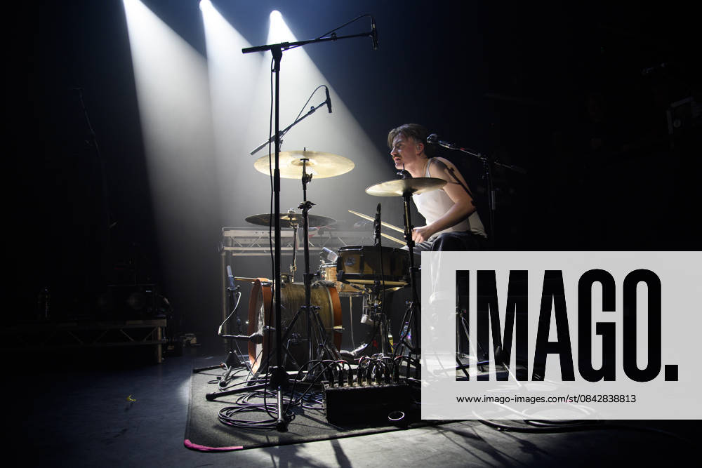 GANS Perform at Koko, London Drummer vocalist Euan Woodman of english punk duo GANS performs at Koko in London, England, UK on Monday 15 December 2025., Credit:Justin Ng Avalon UK, England, London, Koko