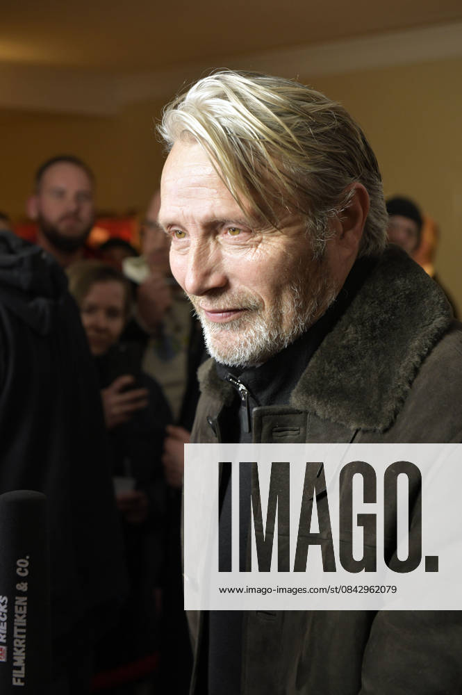 Mads Mikkelsen bei der Premiere des Kinofilms Therapie für Wikinger im Kino im Delphi-Filmpalast. Berlin