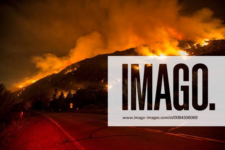 Forest Falls, California, U.S - A large wildfire broke out in Forest Falls off Highway 38 on Friday July 06, 2018. Extreme heat and winds helped spread the fire to over 1000 acres with 0% containment. The city of Forest Falls is under mandatory evacuation. Forest Falls U.S. - ZUMAw134 20180707_zap_w134_006