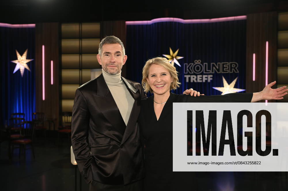 Das Moderatoren Duo Susan Link und Micky Beisenherz der WDR Talkshow Kölner Treff