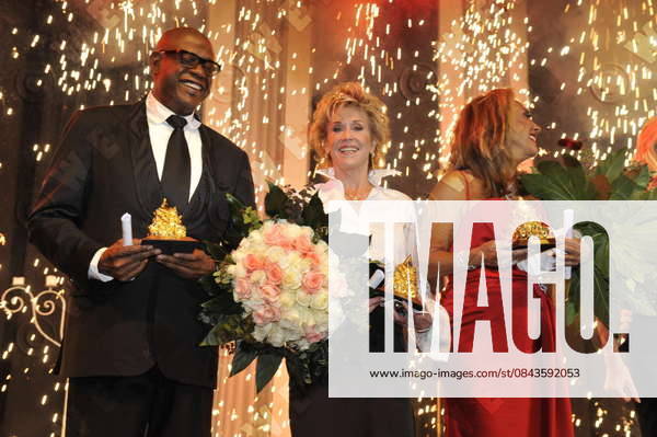 Forest Whitaker, Jane Fonda, Denise Rich at the annual UNESCO charity gala at Maritim Hotel., Duesseldorf, Germany WENN 8255856
