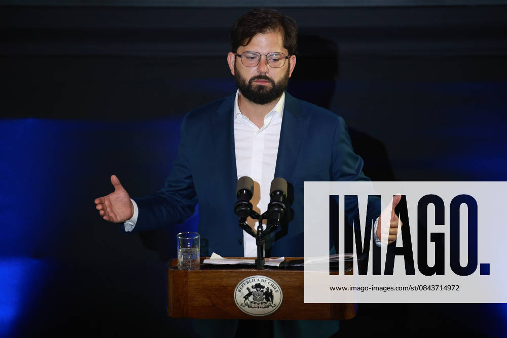 President Gabriel Boric participates in the inauguration of the National Space Center located in the Cerrillos district Diego Martin Aton Chile, Aton 1113752 jpeg