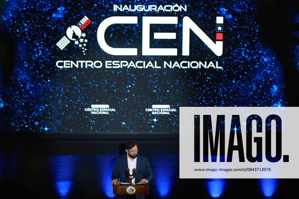 President Gabriel Boric participates in the inauguration of the National Space Center located in the Cerrillos district Diego Martin Aton Chile, Aton 1113753 jpeg