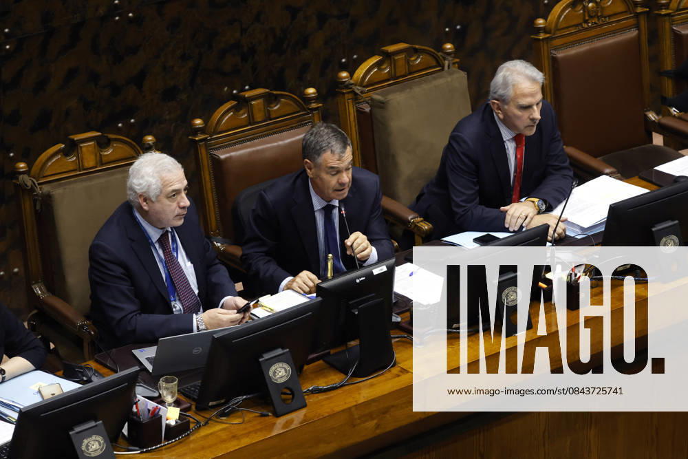 Congressman Manuel Jose Ossandon during the constitutional accusation against Supreme Court Minister Diego Simpertigue in the Senate Sebastian Cisternas Aton Chile, Valparaiso Chile Aton 1113816