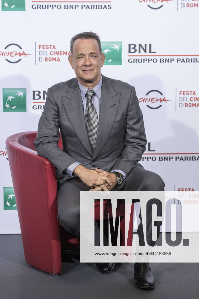 11th Rome Film Festival ROME, ITALY - OCTOBER 13: U.S actor Tom Hanks attends the photocall during 11th Rome Film Festival at Auditorium Parco della Musica, Rome, Italy on October 13, 2016. Roma Italy. Editorial use only. Please get in touch for any other usage.