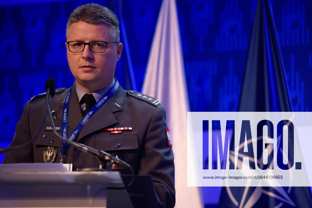 Warsaw Security Forum 2016 WARSAW, POLAND - OCTOBER 26: Deputy Director, Inspectorate of Implementation of Innovative Defence Technologies of Poland Robert Lukawski attends the plenary session named How Can Poland Become a Regional Leader? within Warsaw Security Forum 2016 at the Hilton Hotel & Conference Centre in Warsaw, Poland on October 26, 2016. Varsova Poland. Editorial use only. Please get in touch for any other usage.
