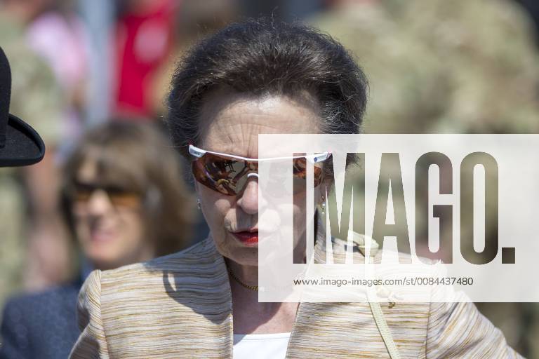 Harrogate, Yorkshire, UK - Harrogate UK. HRH the Princess Royal visiting the 160th Great Yorkshire Show in Harrogate. Harrogate UK - ZUMAl94_ 20180711_zaf_l94_019