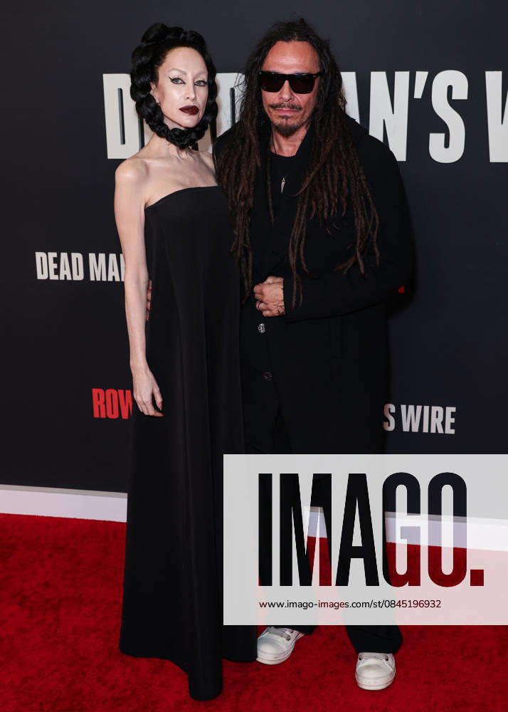 Los Angeles Premiere Of Row K Entertainment s Dead Man s Wire LOS ANGELES, CALIFORNIA, USA - JANUARY 07: Evis Xheneti Shaffer and husband James Shaffer of American nu metal band Korn arrive at the Los Angeles Premiere Of Row K Entertainment s Dead Man s Wire held at AMC The Grove 14 on January 7, 2026 in Los Angeles, California, United States., Credit:Xavier Collin Avalon United States, California, Los Angeles, AMC The Grove 14