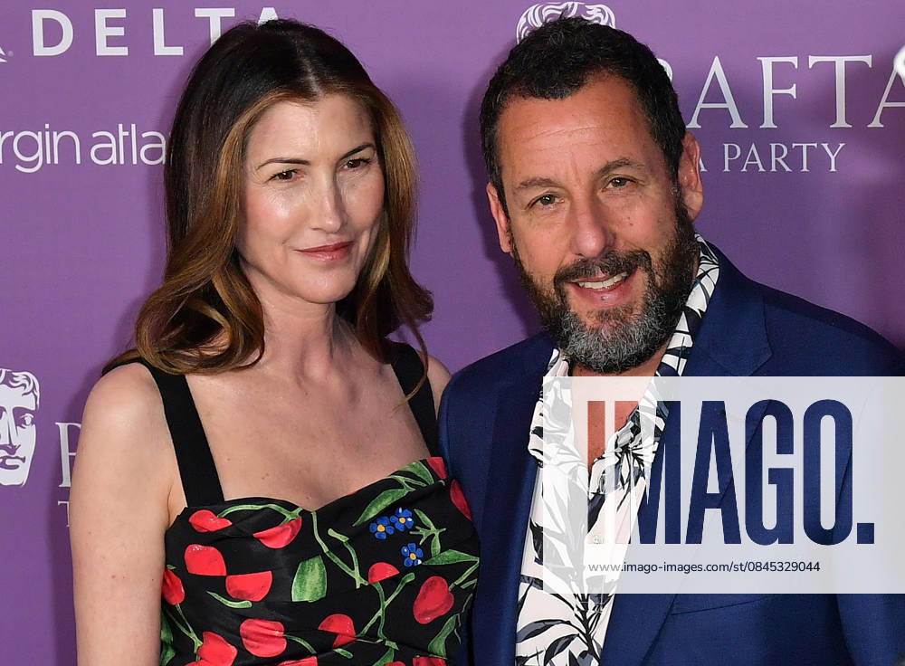 2026 BAFTA Tea Party - Arrivals Jackie Sandler, Adam Sandler attend the 2026 BAFTA Tea Party at Four Seasons Hotel Los Angeles at Beverly Hills on January 10, 2026 in Los Angeles, California. Beverly Hills Four Seasons Beverly Hills California USA