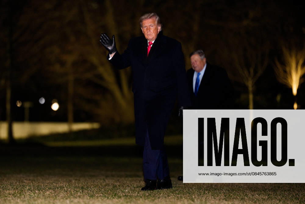 Donald Trump Returns to White House United States President Donald J Trump and Viktor Knavs, Melania Trump s father, arrive at the White House in Washington, DC, USA, on Tuesday, January 20, 2026. Credit: Aaron Schwartz Pool via CNP Washington District of Columbia United States