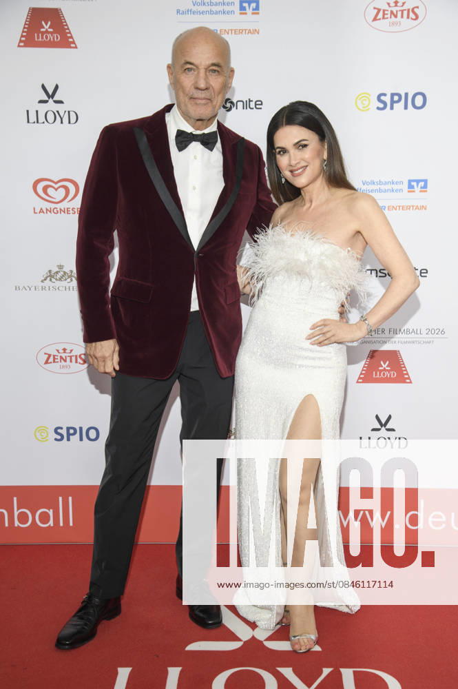 Heiner Lauterbach mit Ehefrau Viktoria Lauterbach beim 50. Deutschen Filmball 2026 im Hotel Bayerischer Hof. München