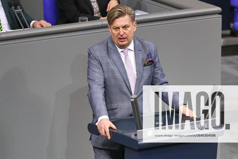 Berlin, Deutschland, 28.01.2026: Deutscher Bundestag: 55. Bundestagssitzung: Maximilian Krah, AfD