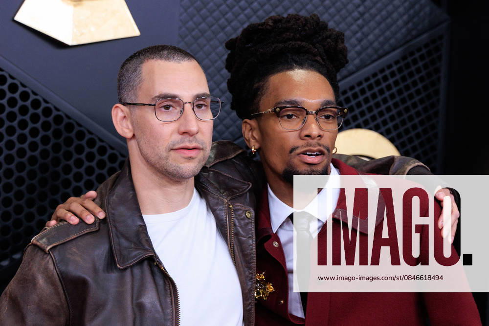 (L-R) Jack Antonoff and Ruchaun Akers on the red carpet of the 68th Annual Grammy Awards on Sunday February 1, 2026 at Crypto.com Arena in Los Angeles, California. JAVIER ROJAS PI Los Angeles USA - ZUMAp124 20260201_zaa_p124_517