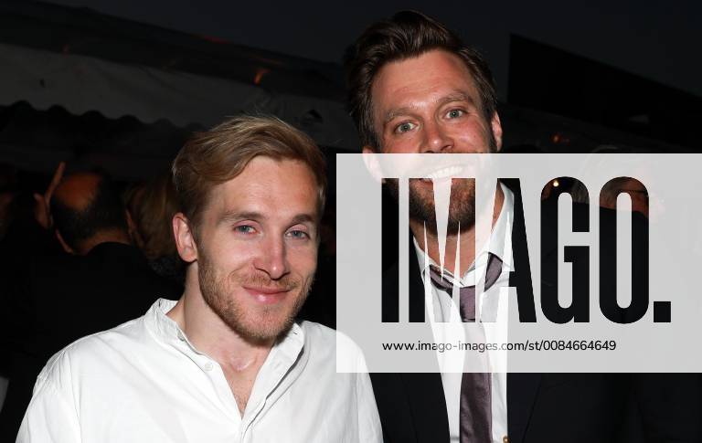 127 Samuel Koch, Ken Duken, Produzentenfest 2018, Restaurant Auster, Berlin, 07.06.2018, Berlin Deutschland, Germany
