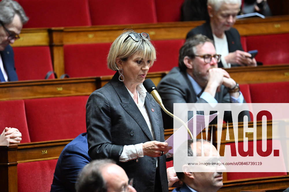 Session of Questions to the Government at the National Assembly - Paris Marie Recalde, deputy, during a session of questions to the government at the National Assembly, France s Parliament lower house, in Paris, France on February 3, 2026. Photo by Tomas Stevens ABACAPRESS.COM Paris France