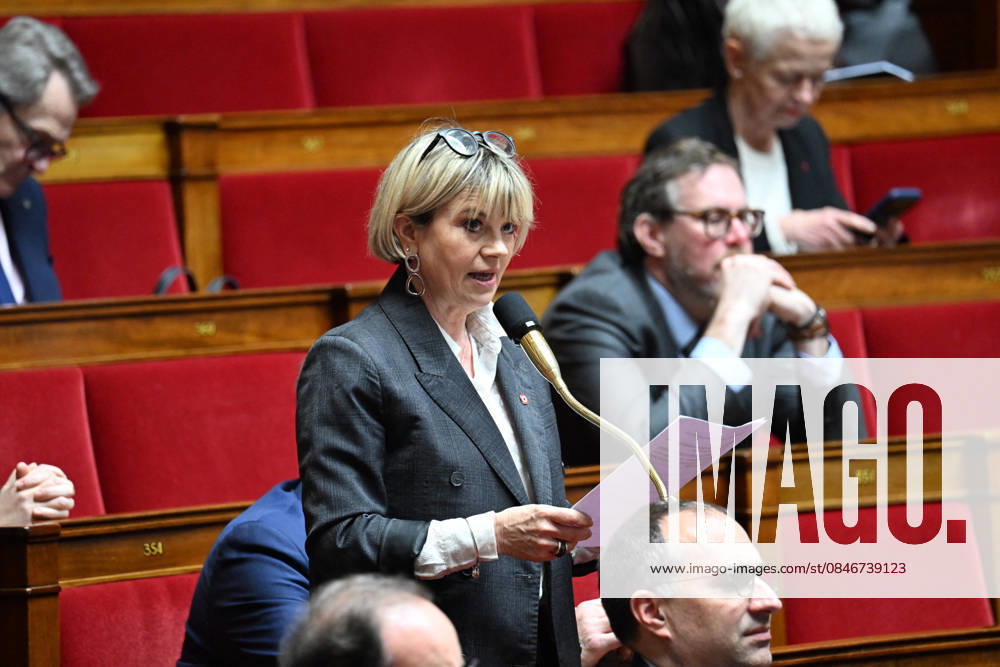 Session of Questions to the Government at the National Assembly - Paris Marie Recalde, deputy, during a session of questions to the government at the National Assembly, France s Parliament lower house, in Paris, France on February 3, 2026. Photo by Tomas Stevens ABACAPRESS.COM Paris France