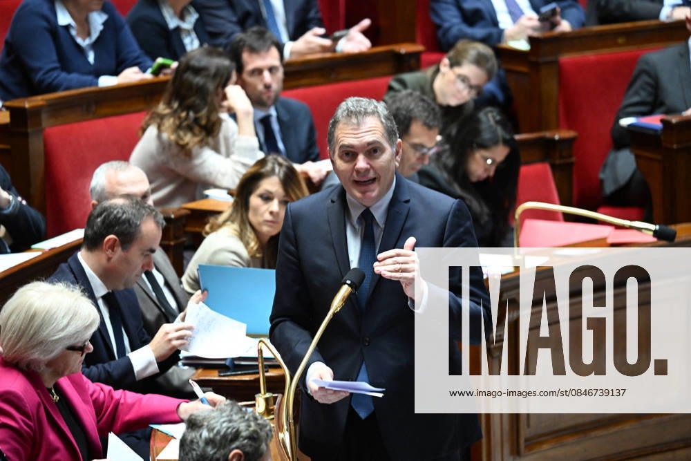 Session of Questions to the Government at the National Assembly - Paris French Minister for Transports Philippe Tabarot during a session of questions to the government at the National Assembly, France s Parliament lower house, in Paris, France on February 3, 2026. Photo by Tomas Stevens ABACAPRESS.COM Paris France