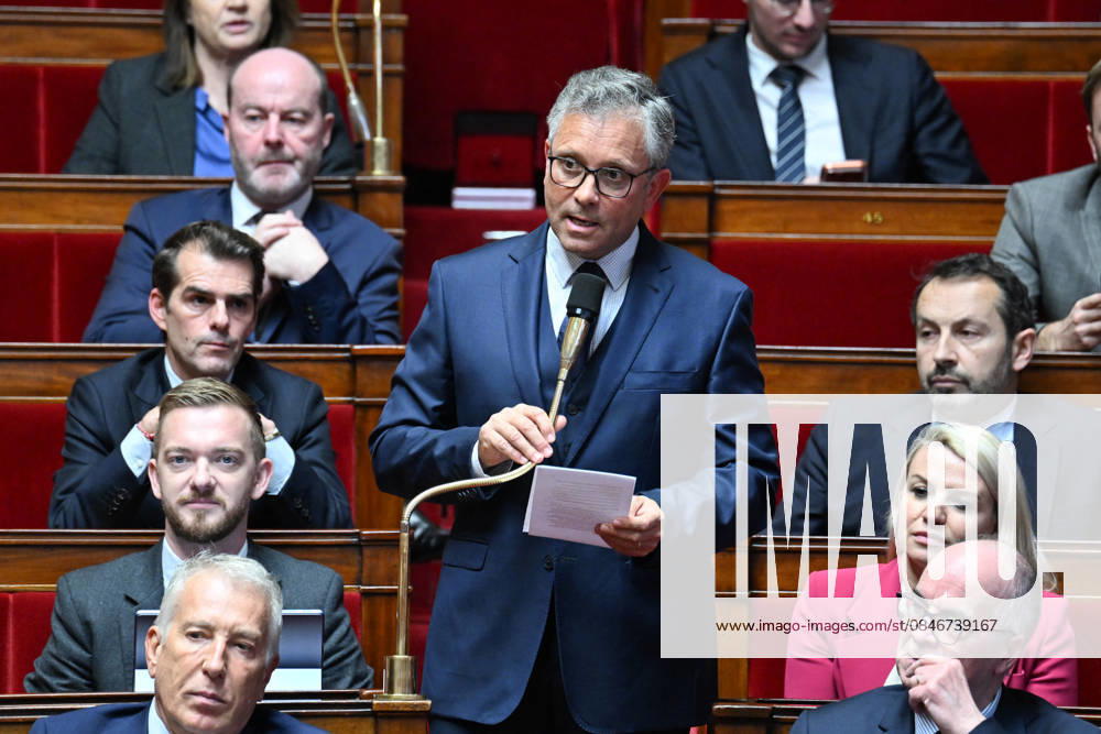 Session of Questions to the Government at the National Assembly - Paris Herve de Lepinau, deputy, during a session of questions to the government at the National Assembly, France s Parliament lower house, in Paris, France on February 3, 2026. Photo by Tomas Stevens ABACAPRESS.COM Paris France