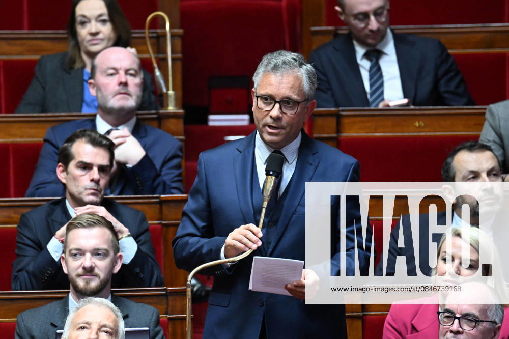 Session of Questions to the Government at the National Assembly - Paris Herve de Lepinau, deputy, during a session of questions to the government at the National Assembly, France s Parliament lower house, in Paris, France on February 3, 2026. Photo by Tomas Stevens ABACAPRESS.COM Paris France