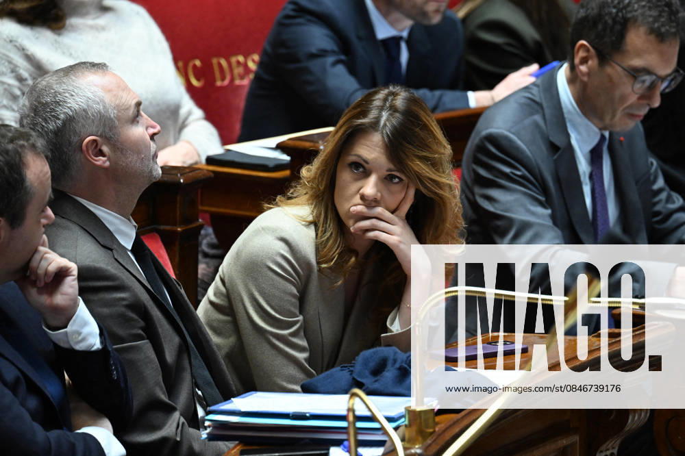 Session of Questions to the Government at the National Assembly - Paris French Deputy Minister Government Spokesperson Maud Bregeon during a session of questions to the government at the National Assembly, France s Parliament lower house, in Paris, France on February 3, 2026. Photo by Tomas Stevens ABACAPRESS.COM Paris France