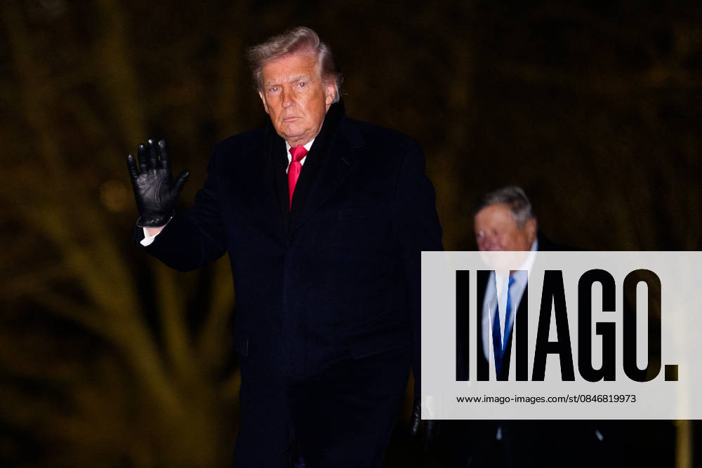 Donald Trump Returns to White House United States President Donald J Trump and Viktor Knavs, Melania Trump s father, arrive at the White House in Washington, DC, USA, on Tuesday, January 20, 2026. Credit: Aaron Schwartz Pool via CNP Washington District of Columbia United States of America