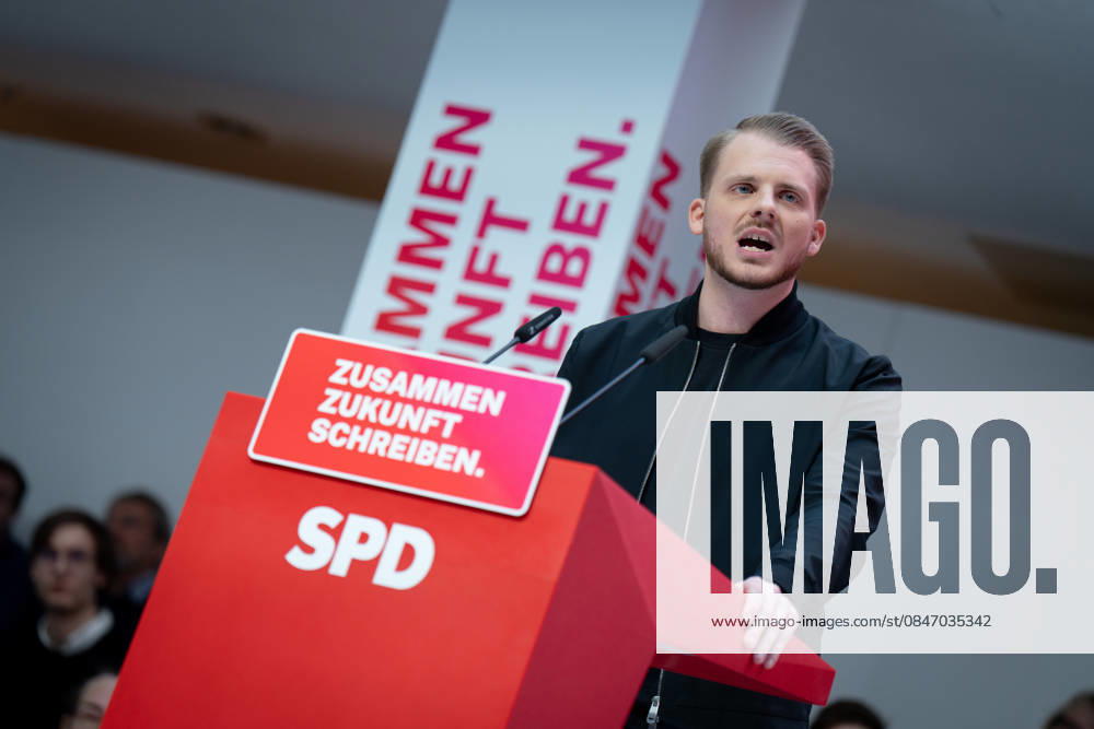 SPD, Willy-Brandt-Haus, Berlin, Jahresauftaktklausur SPD, Willy-Brandt-Haus, Berlin, Jahresauftaktklausur, Parteivorstand, Zusammen Zukunft Schreiben , Generalsekretär, Tim Klüssendorf Berlin Berlin GER
