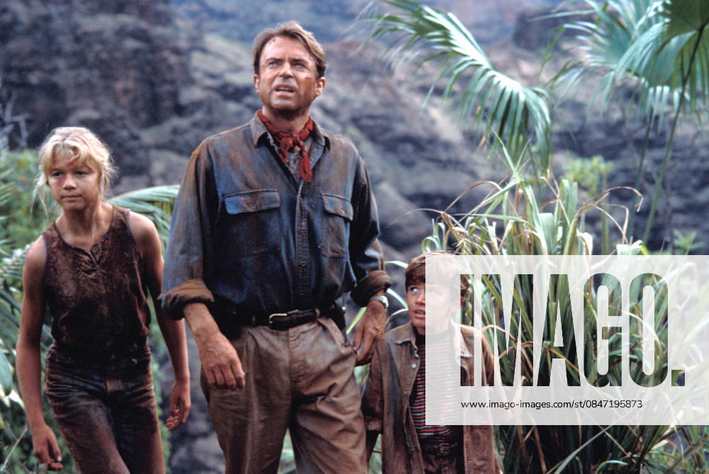 Jurassic Park Ariana Richards, Sam Neill, Joseph Mazzello