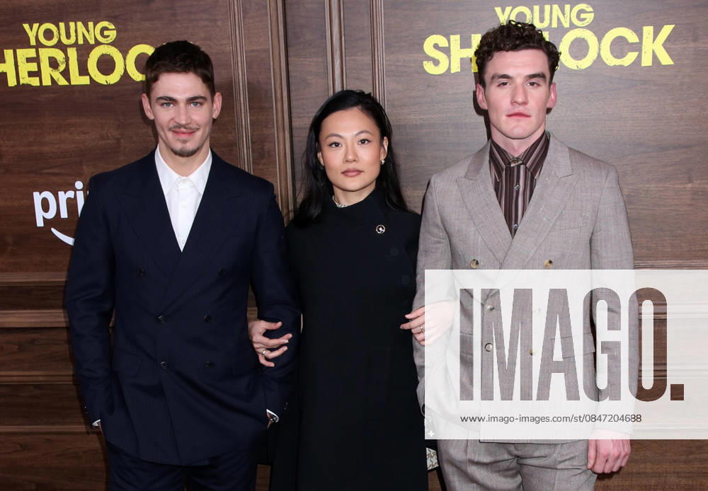 Young Sherlock New York Screening Hero Fiennes Tiffin, Zine Tseng and Donal Finn attending the Young Sherlock New York Screening held at the SVA Theater on February 9, 2026 in New York City, NY New York City SVA Theater NY USA