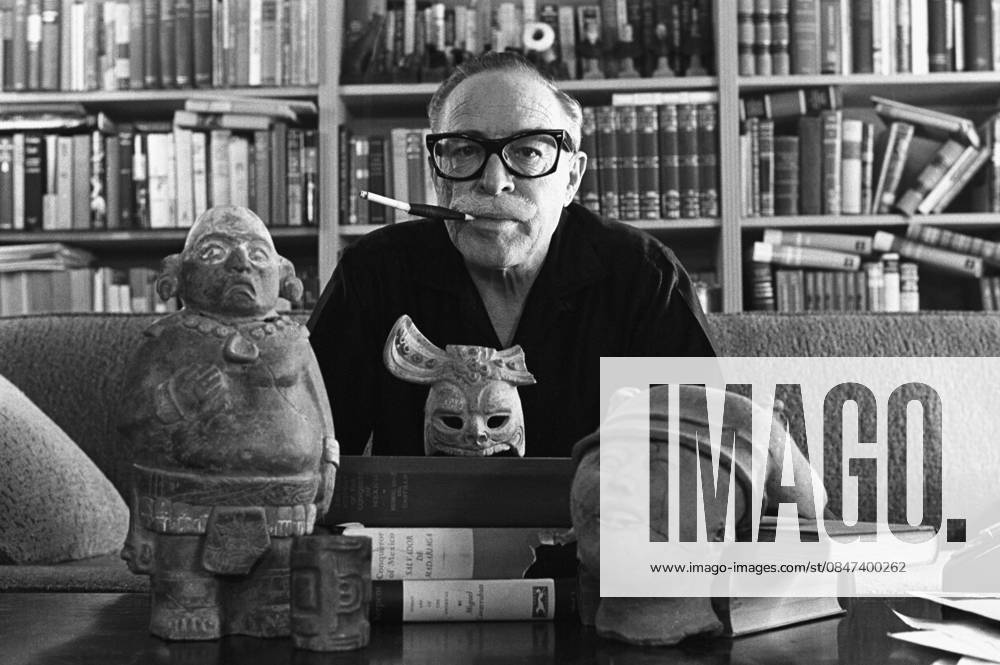Dalton Trumbo in his office 1961