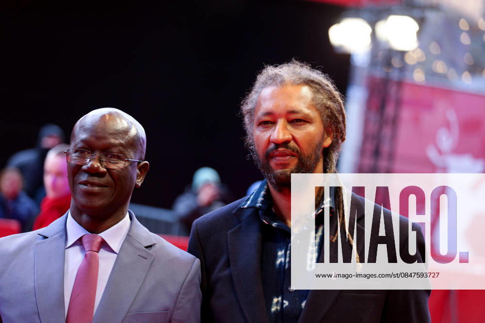 Alain Gomis (R) and guest attends the red carpet for the film Dao premiere during the 76th Berlin International Film Festival (Berlinale), which is Europe s first major film festival of the year, in Berlin. The festival runs from February 12 to 22, 2026. Berlin Germany - ZUMAf146 20260214_zip_f146_097