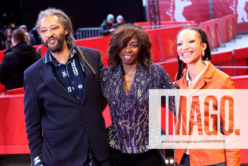 (L-R) French-Senegalese director Alain Gomis, French actress Katy Correa and French actress DÃ¢â‚¬â ¢Joho Kouadio attend the red carpet for the film Dao premiere during the 76th Berlin International Film Festival (Berlinale), which is Europe s first major film festival of the year, in Berlin. The festival runs from February 12 to 22, 2026. Berlin Germany - ZUMAf146 20260214_zip_f146_110