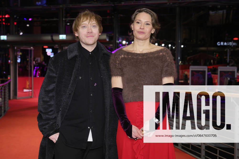 Rupert Grint und Seidi Haarla bei der Premiere des Kinofilms Yön lapsi Nightborn auf der Berlinale 2026 76. Internationale Filmfestspiele Berlin im Berlinale Palast. Berlin