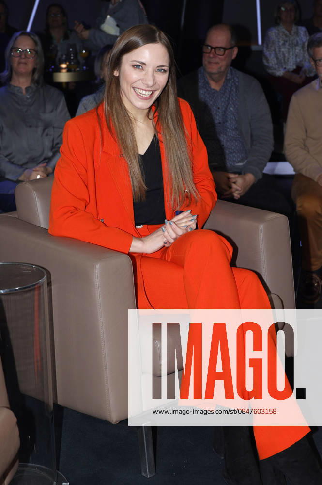 Carolin von der Groeben bei der Aufzeichnung der NDR Talk Show im NDR Fernsehstudio Lokstedt. Hamburg